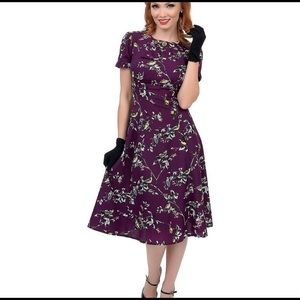 Hell Bunny Retro style Birdy dress.